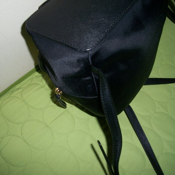 Kate Spade Star Bright black Owl Tomi Nylon Backpack main image 8